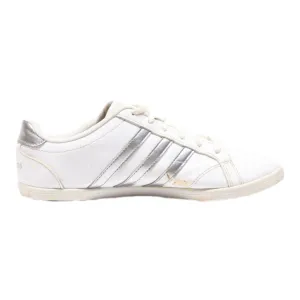 ADIDAS Coneo Sneaker Trainers White Leather Womens UK 6.5