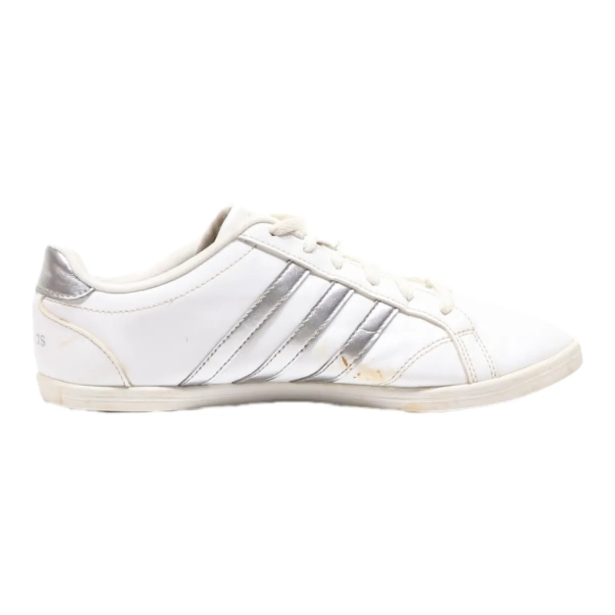 ADIDAS Coneo Sneaker Trainers White Leather Womens UK 6.5