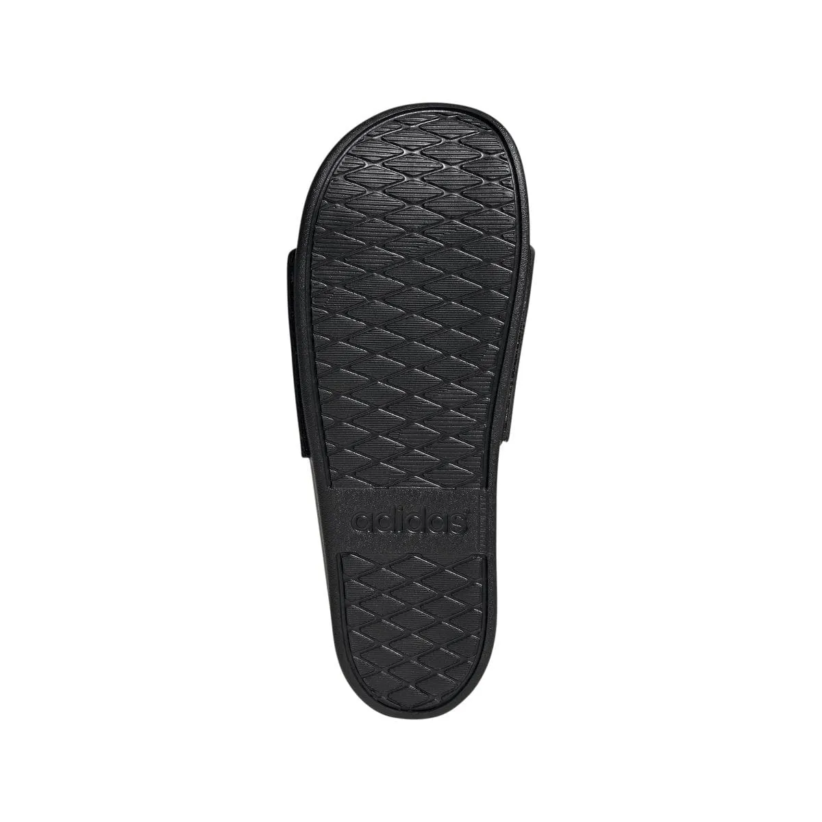 ADIDAS MEN'S ADILETTE COMFORT BLACK/WHITE SLIDES