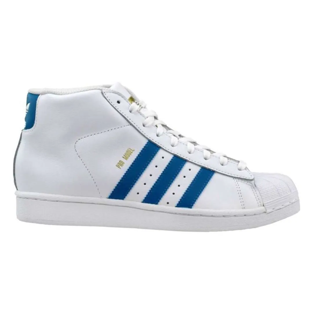 Adidas Original Pro Model Men's - FTWWHT/MYSPET/GOLDMT/FTWBLA/PETMYS/CRMETA