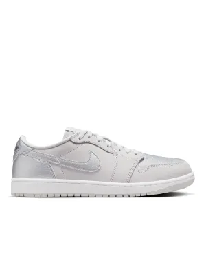 Air Jordan 1 Low OG 'Metallic Sliver'