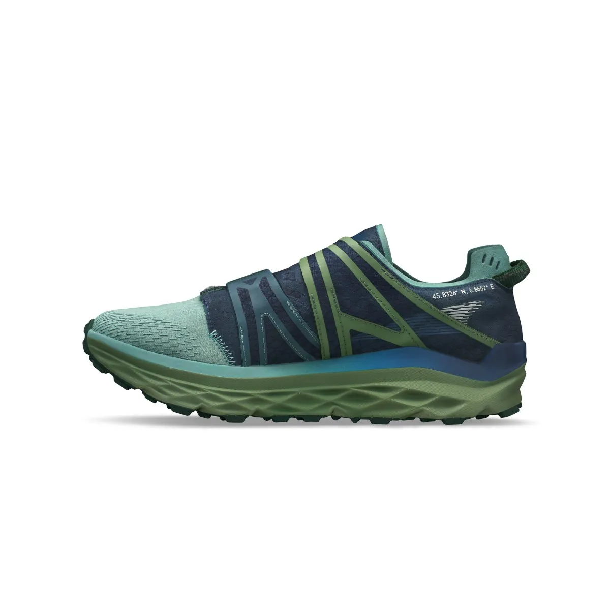 Altra Mont Blanc Boa Blue Green Shoes