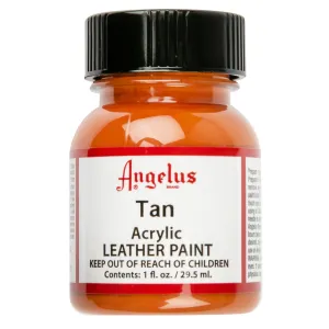 Angelus Acrylic Paint Tan #029 29Ml Use On Leather, Vinyl Or Fabric