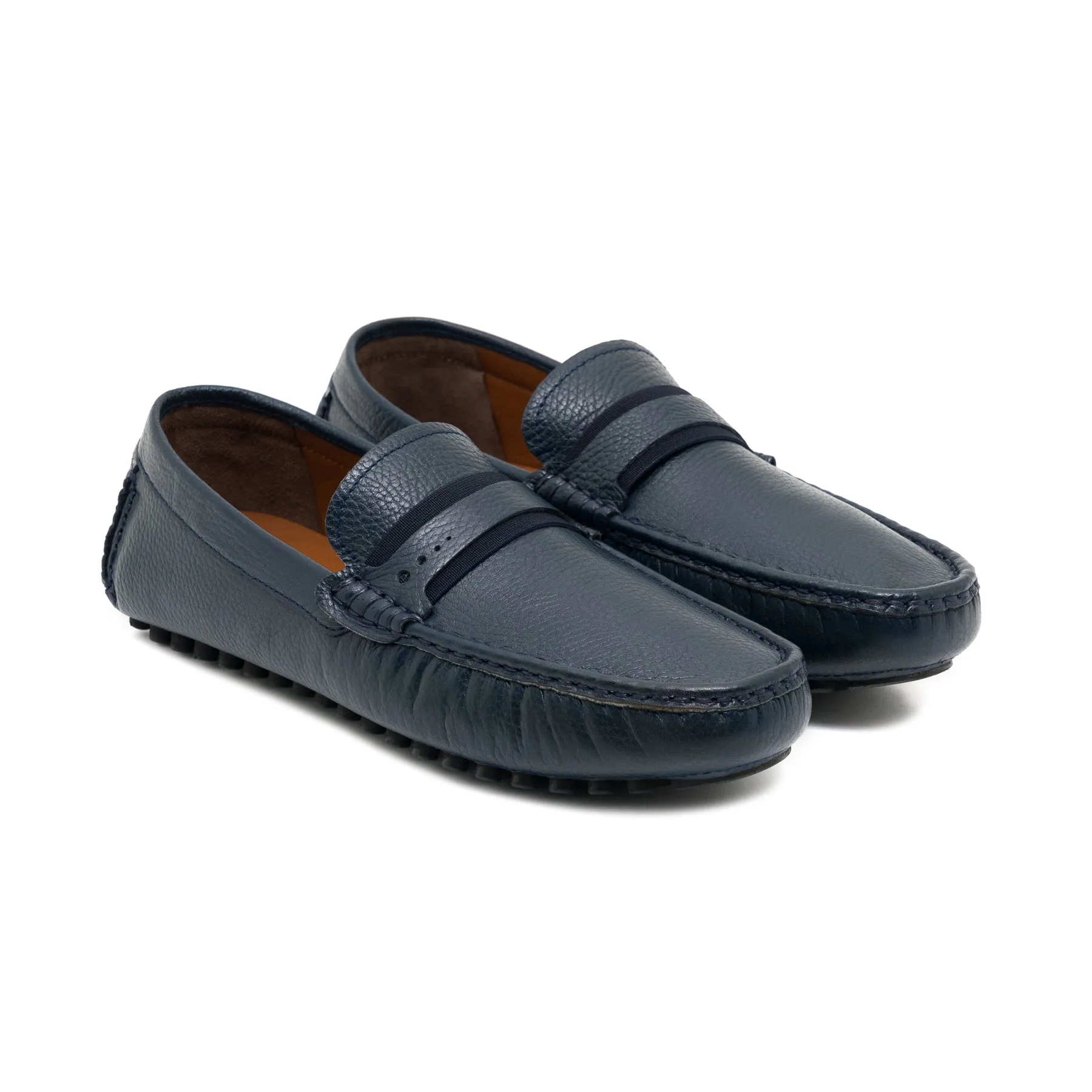 Angora Navy Blue Loafer