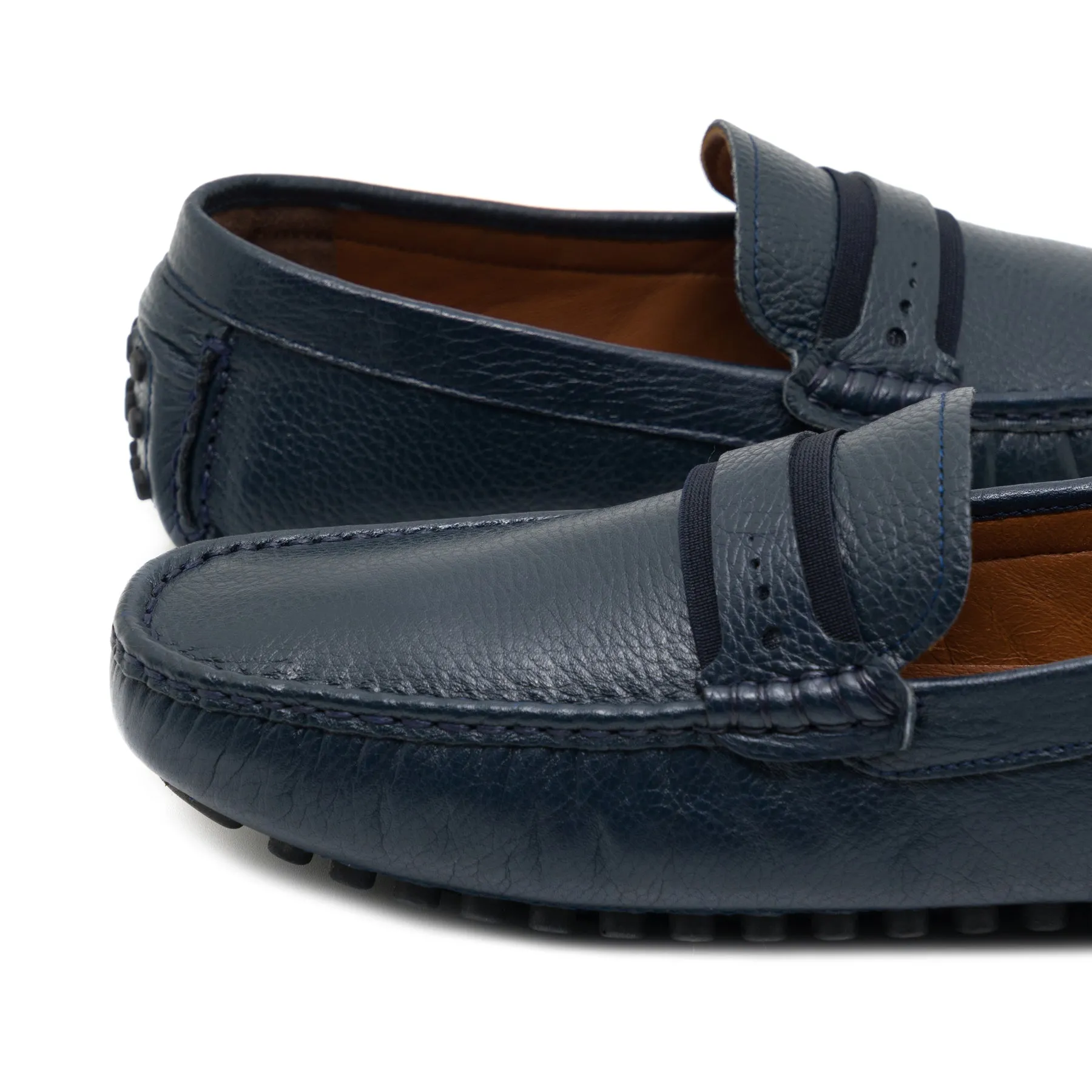 Angora Navy Blue Loafer