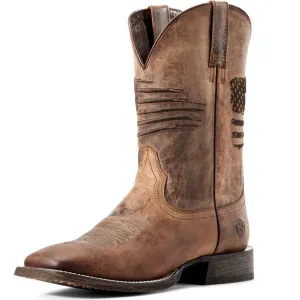 ARIAT MEN'S CIRCUIT PATRIOT WESTERN BOOT - 10029699