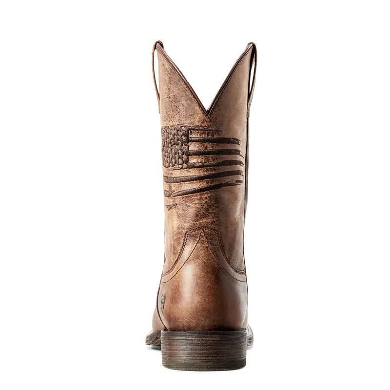 ARIAT MEN'S CIRCUIT PATRIOT WESTERN BOOT - 10029699