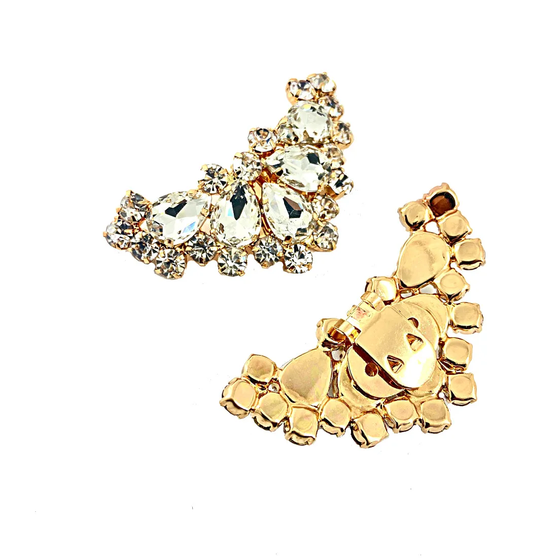 Arrowhead Rhinestone Shoe Clip