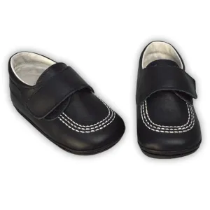 Baby Boy Baptism Hard Sole Shoes - Made in Spain