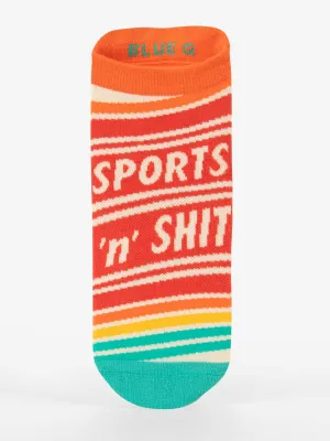 Blue Q - Sports 'n' Sh*t Mens Sneaker Socks