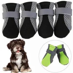 Breathable Pet Dog Shoes Waterproof Outdoor Walking Net Soft