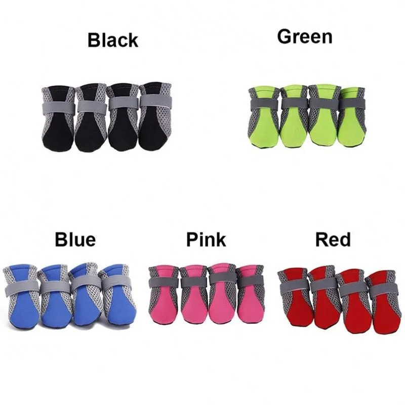 Breathable Pet Dog Shoes Waterproof Outdoor Walking Net Soft