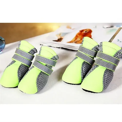 Breathable Pet Dog Shoes Waterproof Outdoor Walking Net Soft