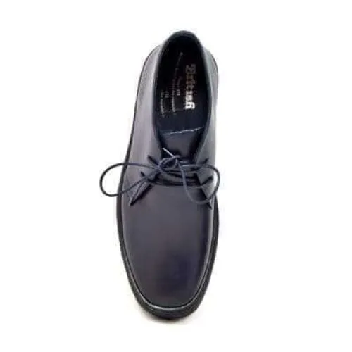 British Walkers Playboy Men's Navy Blue Leather