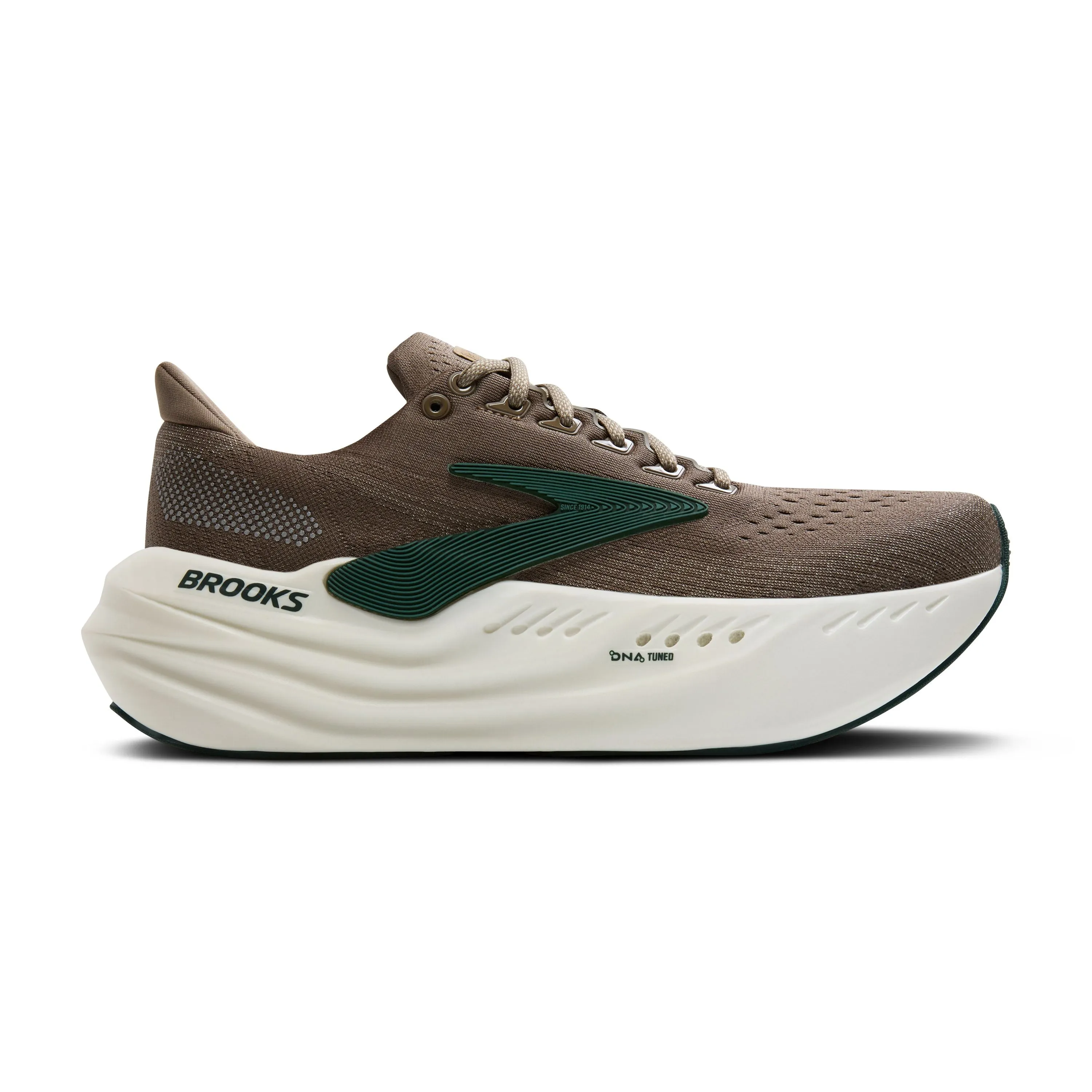 Brooks | Glycerin Max | Men's | Falcon/Green/London Fog