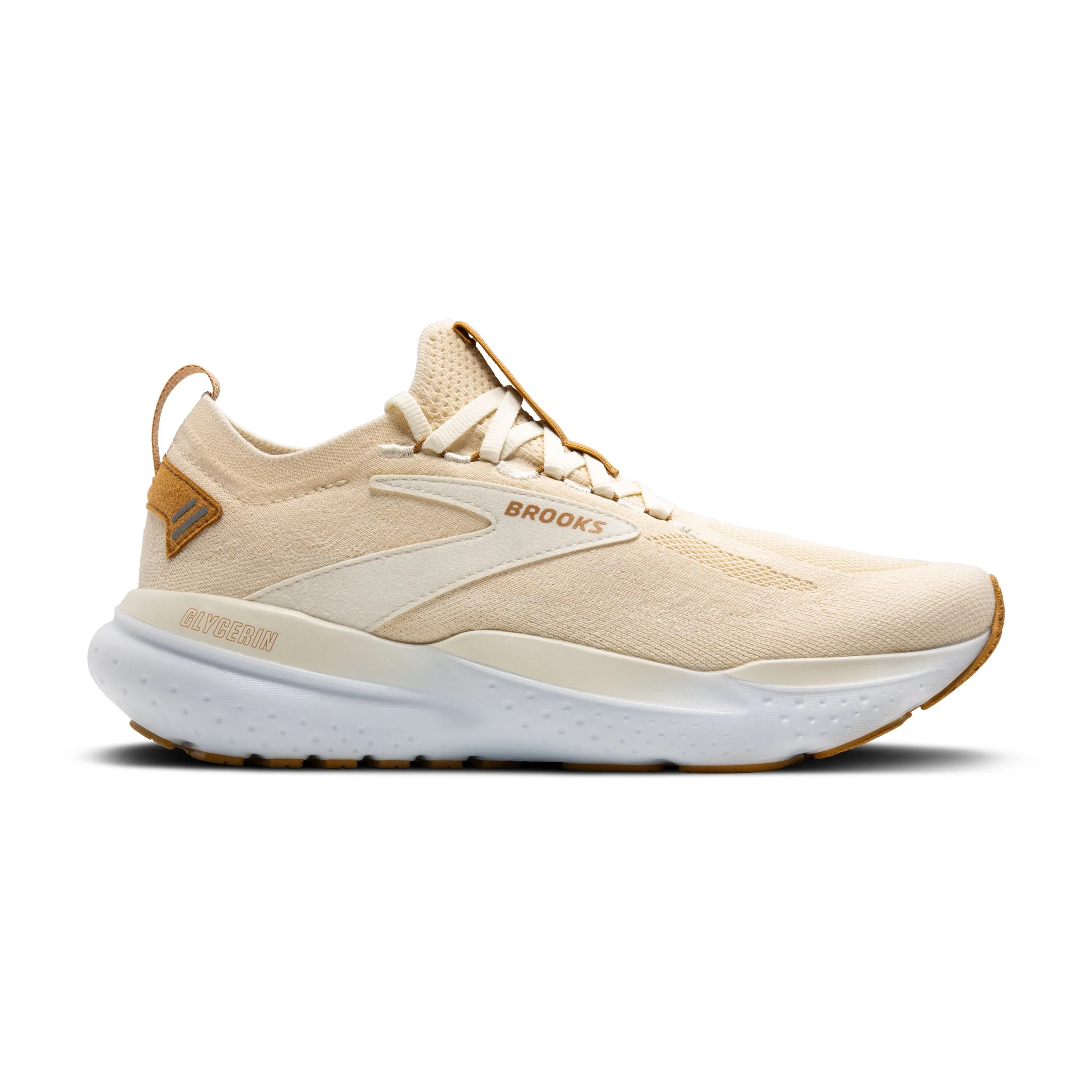 Brooks | Glycerin Stealthfit 21 | Women's | Marshmallow/Cream/Biscuit