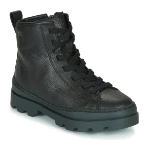 Camper: Brutus - Black Laced Boot / Obsidian