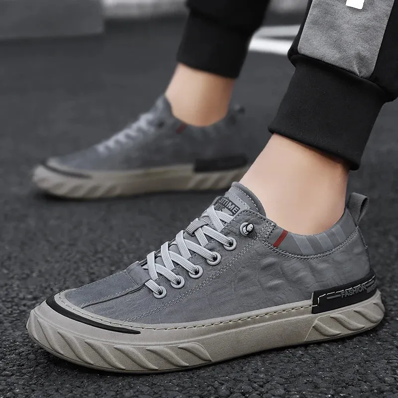 Canvas Air Mesh Elastic Band Sneakers