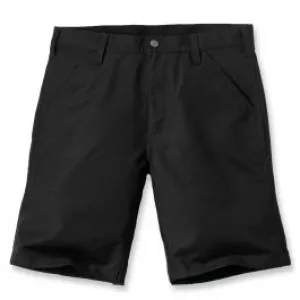 Carhartt&#x20;103111&#x20;Rugged&#x20;Professional&#x20;Stretch&#x20;Canvas&#x20;Short&#x20;-&#x20;Black