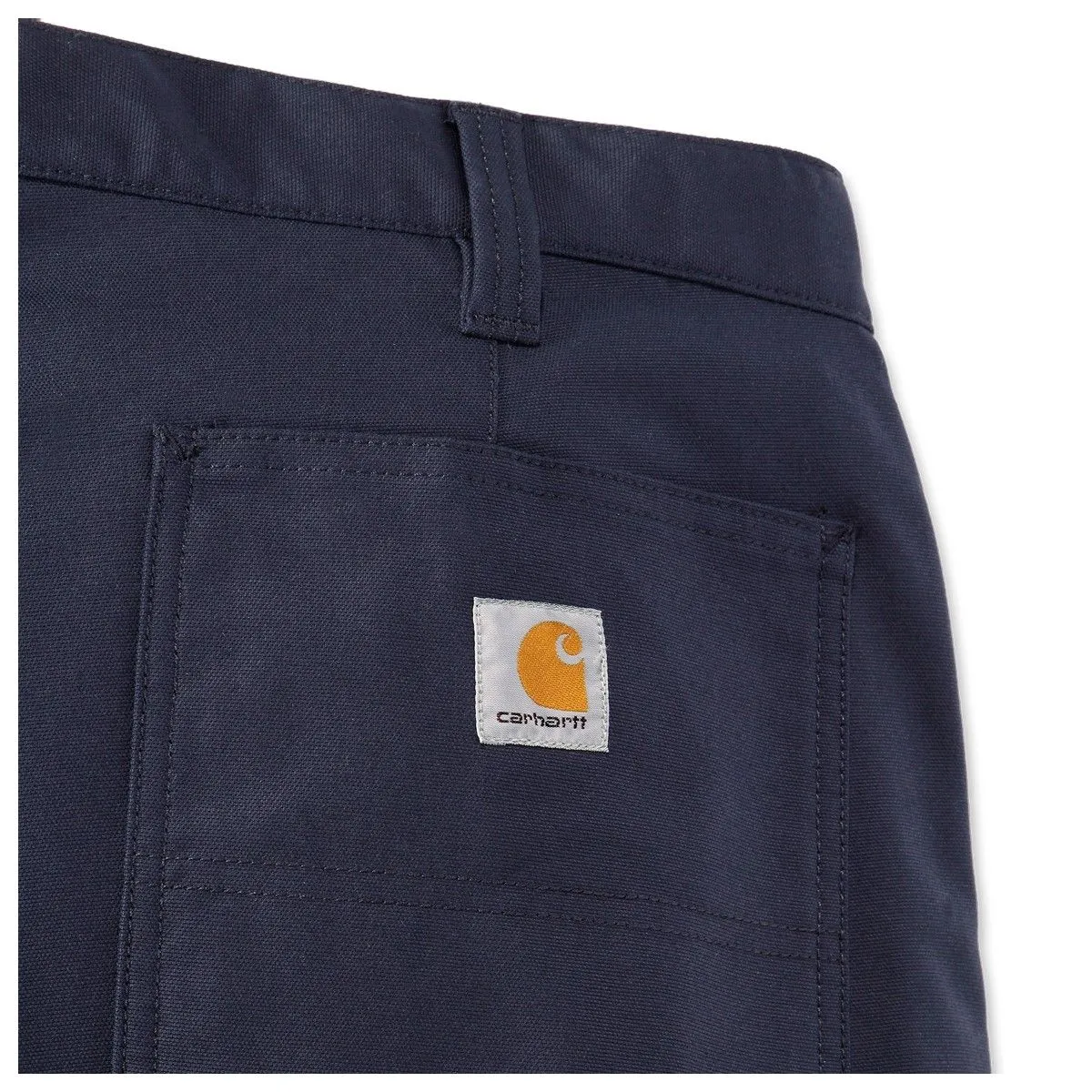 Carhartt&#x20;103111&#x20;Rugged&#x20;Professional&#x20;Stretch&#x20;Canvas&#x20;Short&#x20;-&#x20;Navy