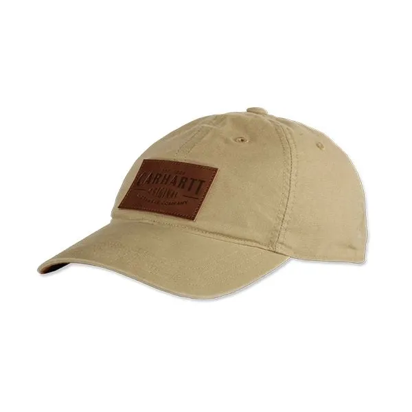 Carhartt&#x20;103534&#x20;Rigby&#x20;Stretch&#x20;Fit&#x20;Leatherette&#x20;Patch&#x20;Cap&#x20;-&#x20;Peat