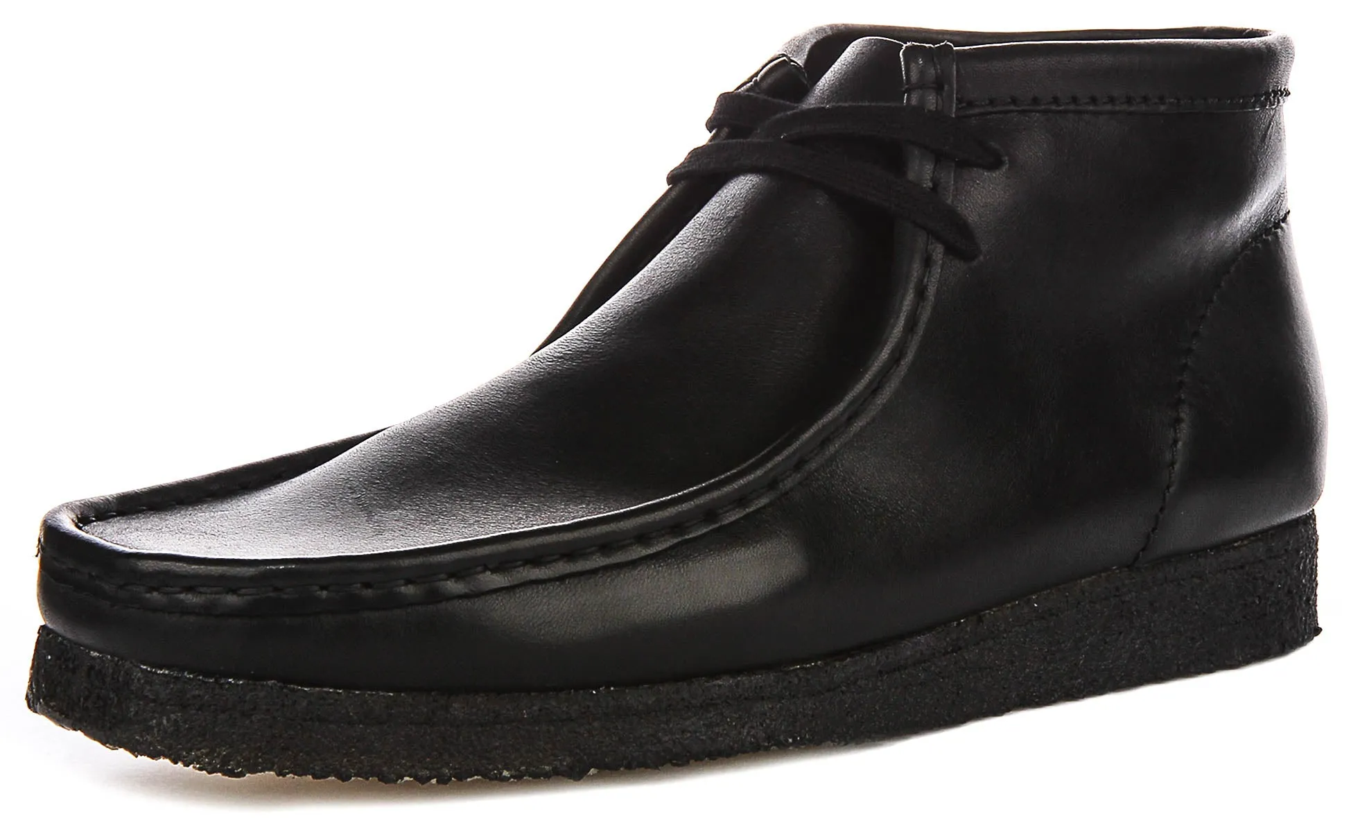 Clarks Originals Wallabee Boots In Black For Men