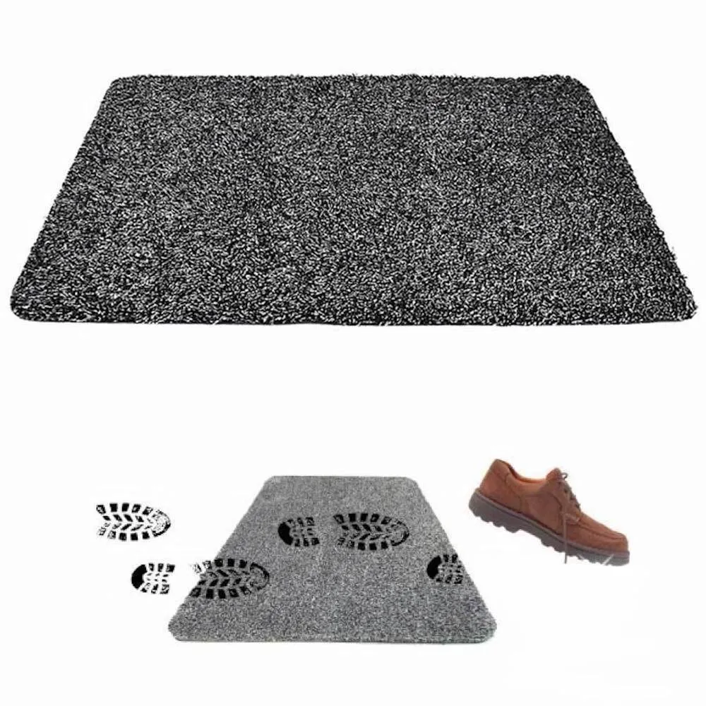 Clean-N-Go Mat - Versatile Dirt-Trapping Solution - Gray - 30"x 20"