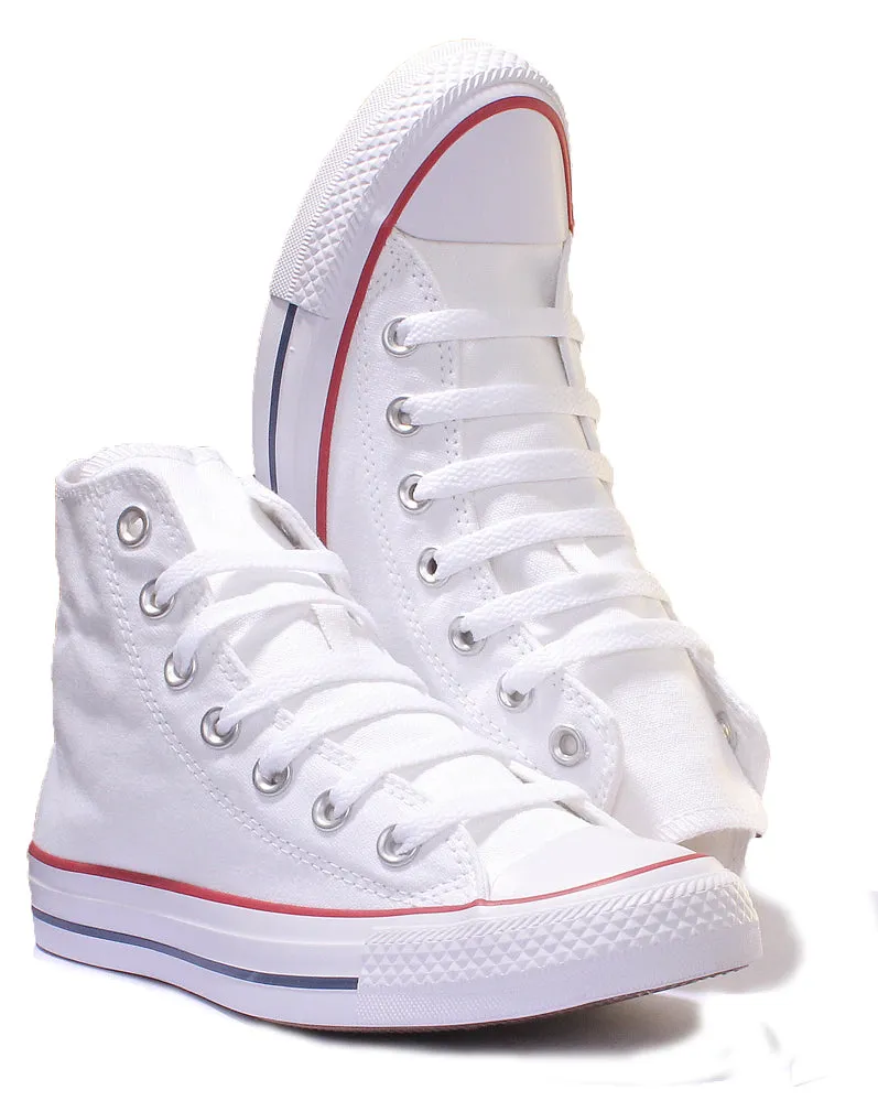 Converse All Star Hi Core Canvas Trainer In White