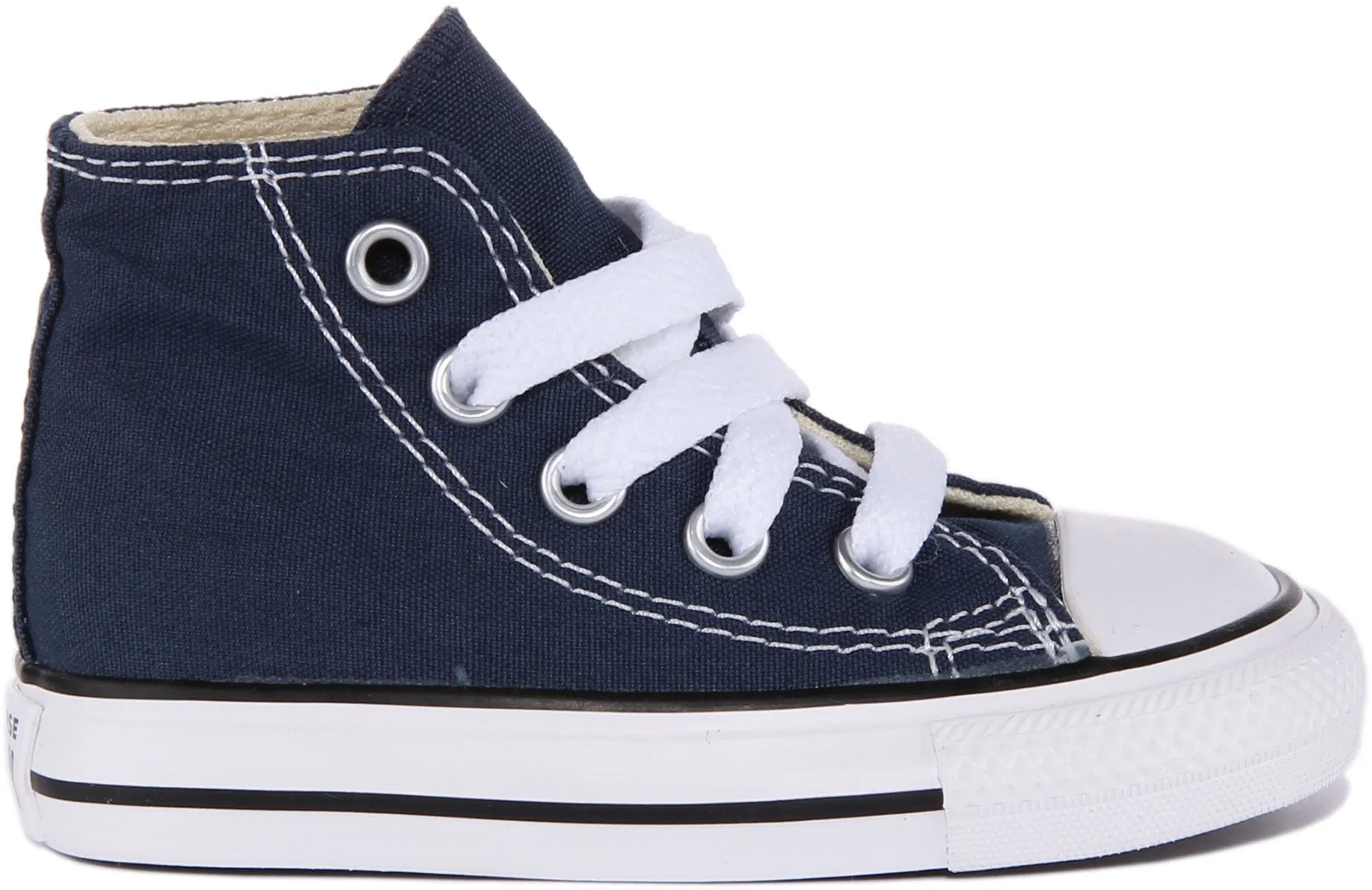 Converse All Star High In Navy For Infants