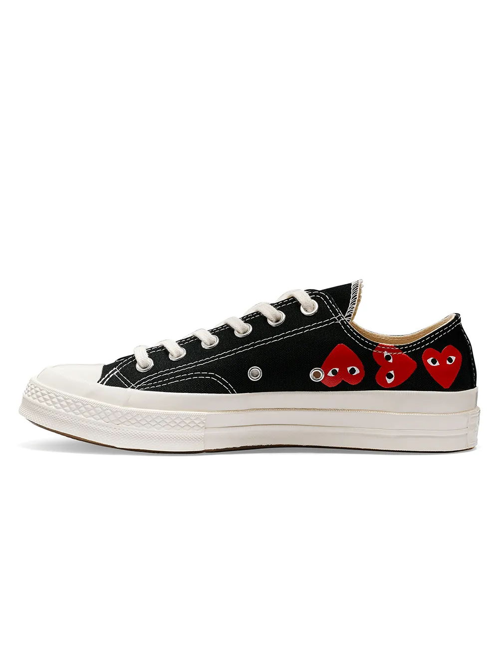 Converse Multi Red Heart Low Top