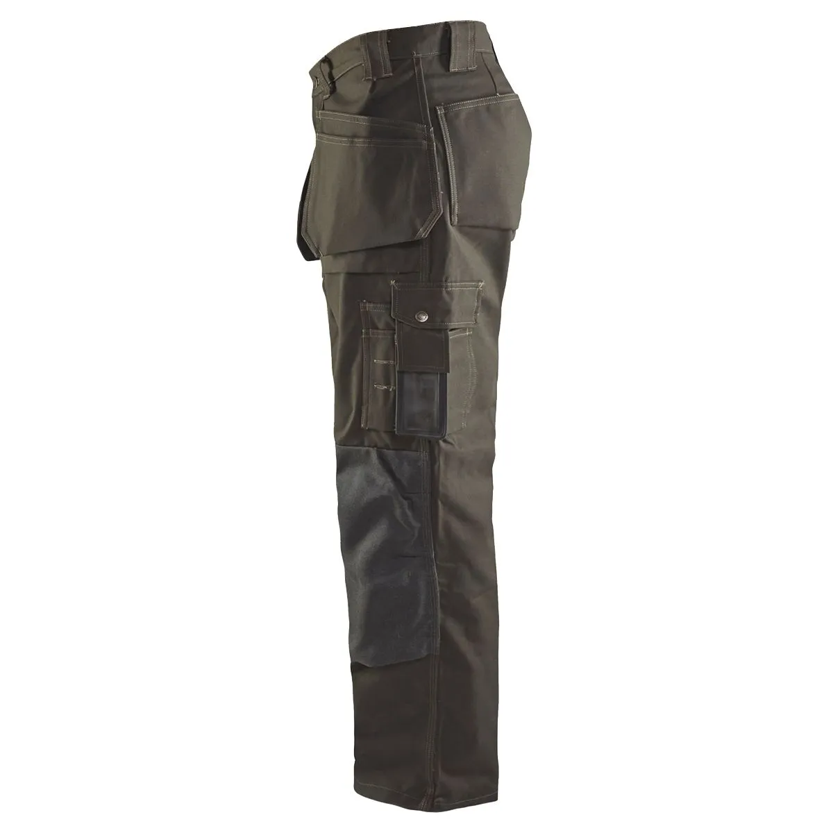 Craftsman&#x20;Trousers&#x20;1530&#x20;Groen&#x2F;Zwart&#x20;-&#x20;Bl&#xE5;kl&#xE4;der