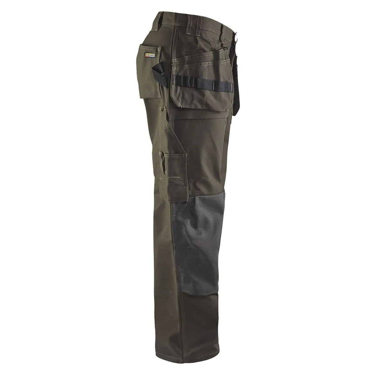 Craftsman&#x20;Trousers&#x20;1530&#x20;Groen&#x2F;Zwart&#x20;-&#x20;Bl&#xE5;kl&#xE4;der