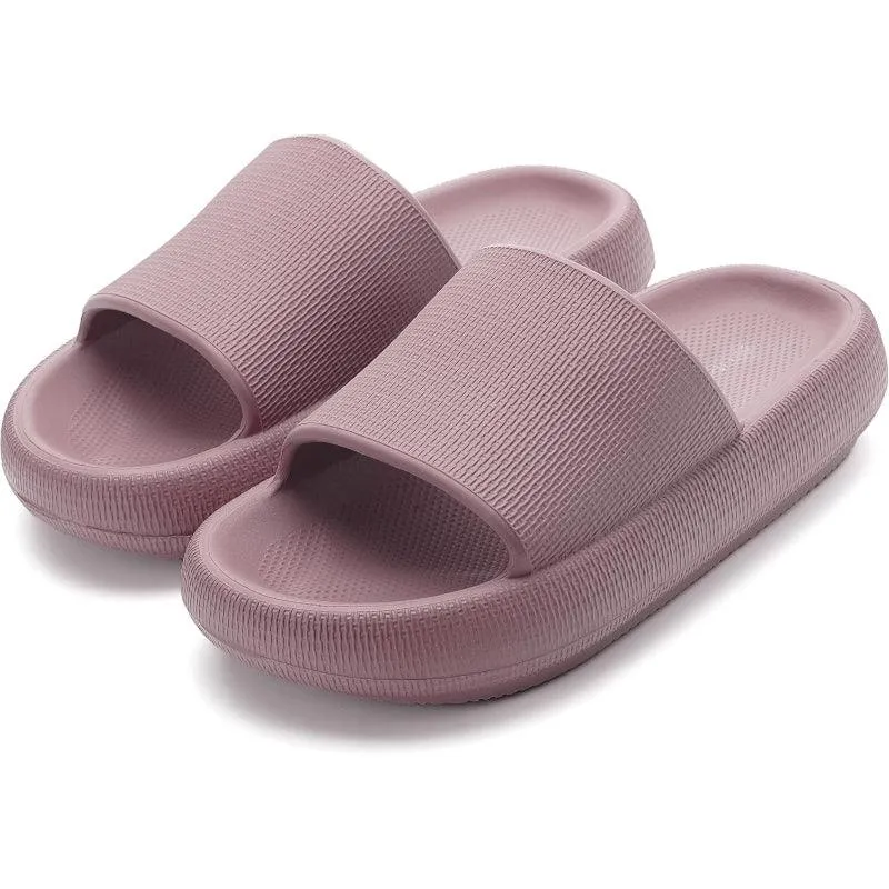 Cushioned Pillow Slippers – Lightweight Support and Comfort