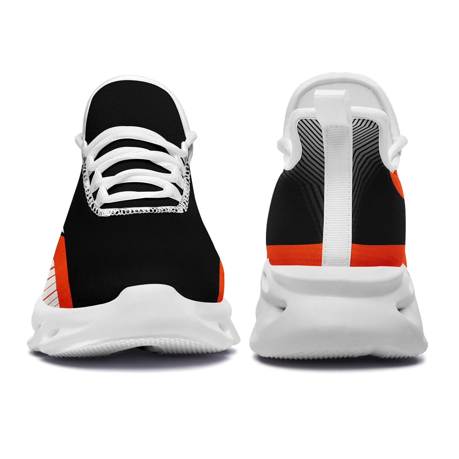 Custom Black Orange Cincinnati Maxsoul Shoes Personalized Sneaker FN003-D020325-6