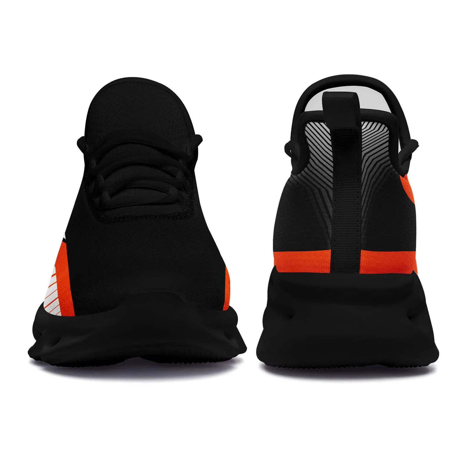 Custom Black Orange Cincinnati Maxsoul Shoes Personalized Sneaker FN003-D020325-6