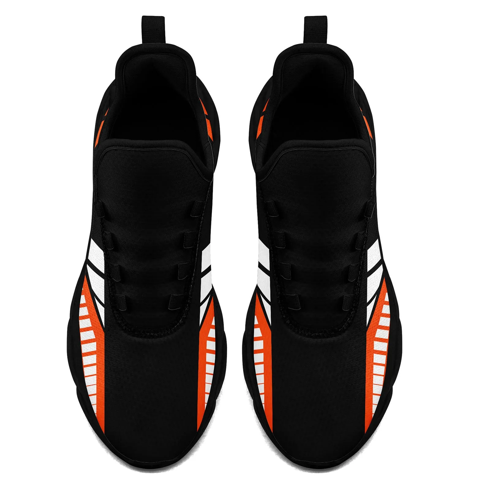 Custom Black Orange Cincinnati Maxsoul Shoes Personalized Sneaker FN003-D020325-6