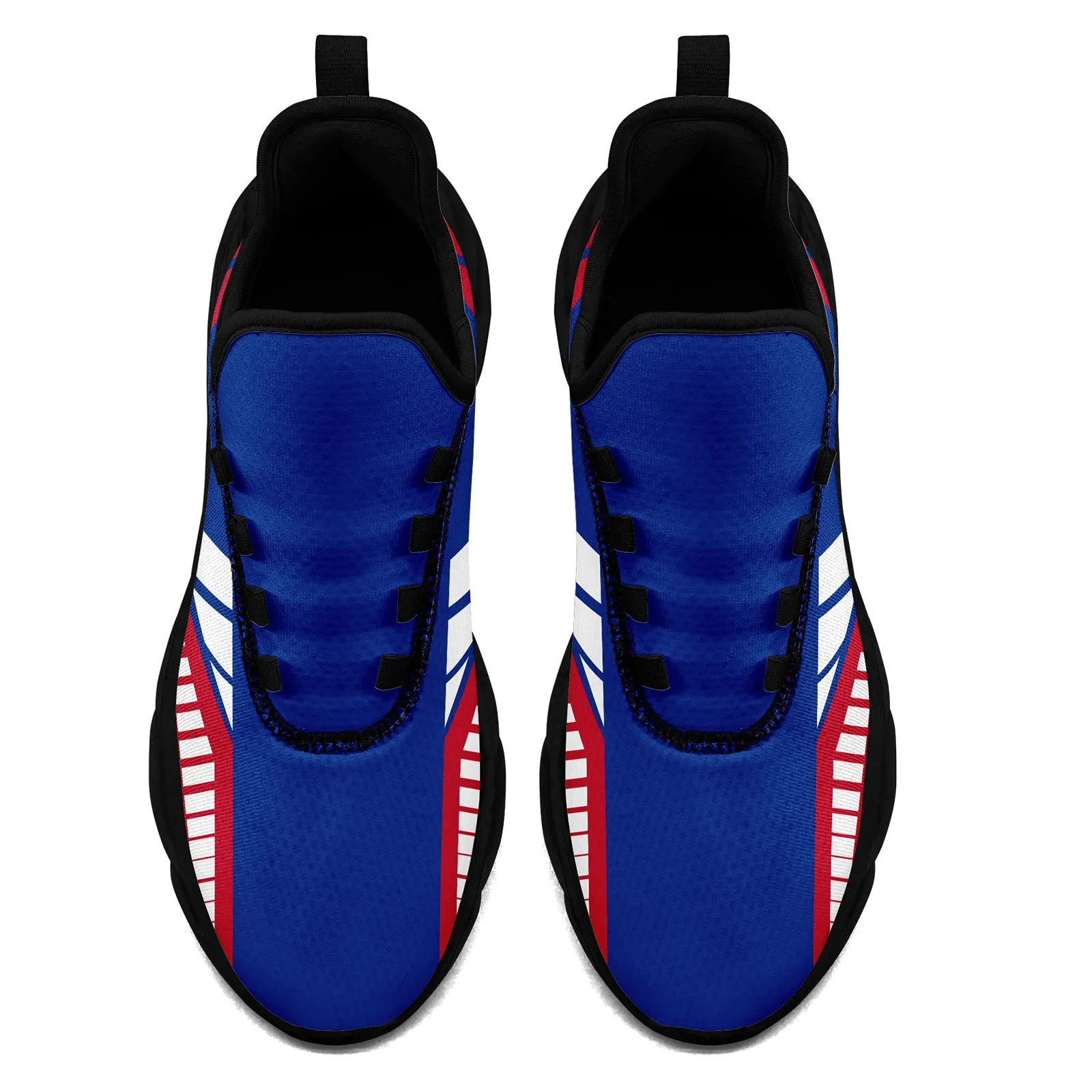 Custom Blue Red Buffalo Maxsoul Shoes Personalized Sneaker FN003-D020325-4