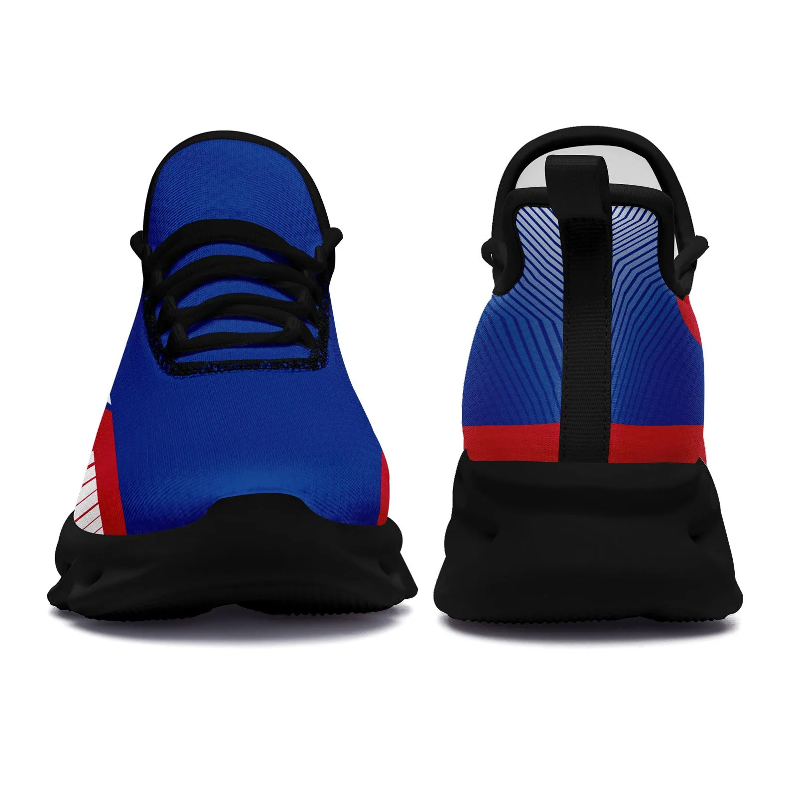 Custom Blue Red Buffalo Maxsoul Shoes Personalized Sneaker FN003-D020325-4