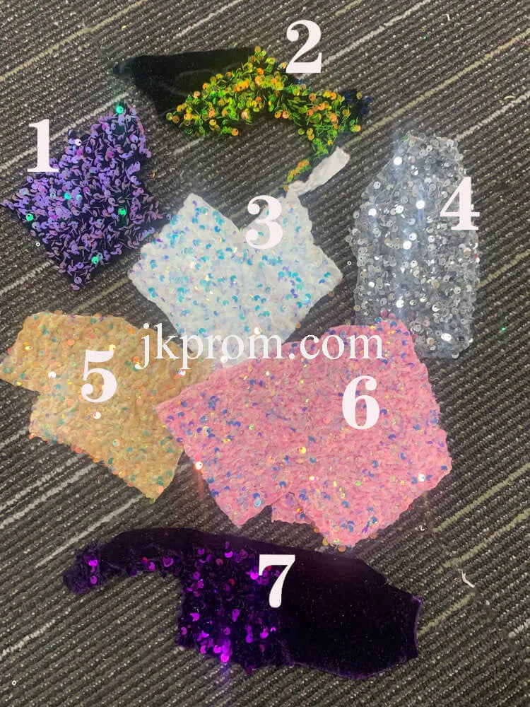 Cute Sequins A Line Short Homecoming Dresses Mini Prom Dress