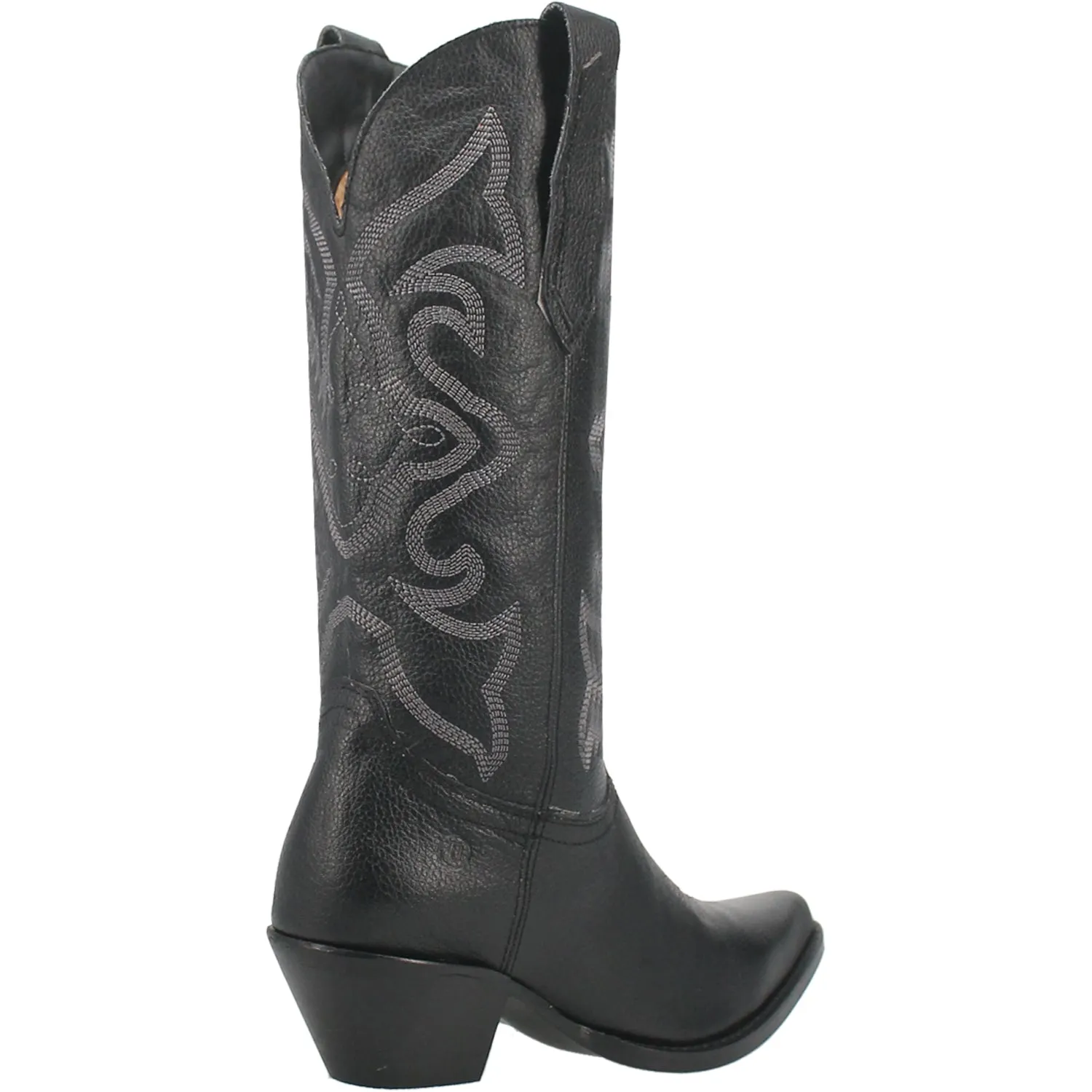 Dingo Womens Out West Black Suede Cowboy Boots