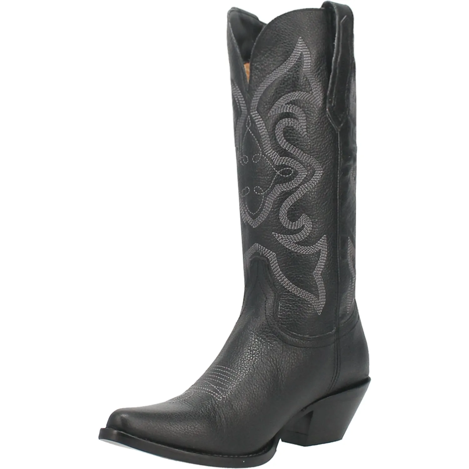 Dingo Womens Out West Black Suede Cowboy Boots