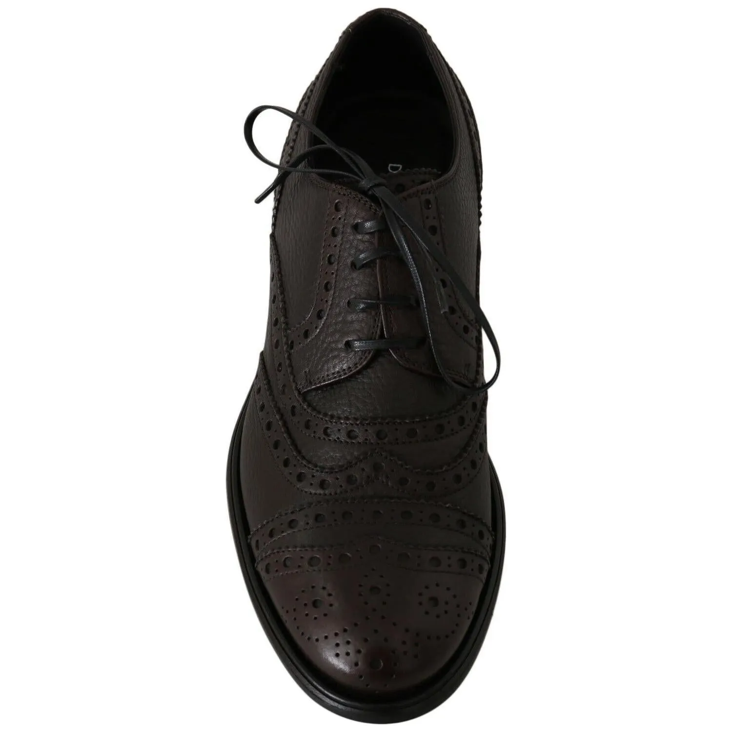 Dolce & Gabbana Elegant Wingtip Derby Dress Shoes