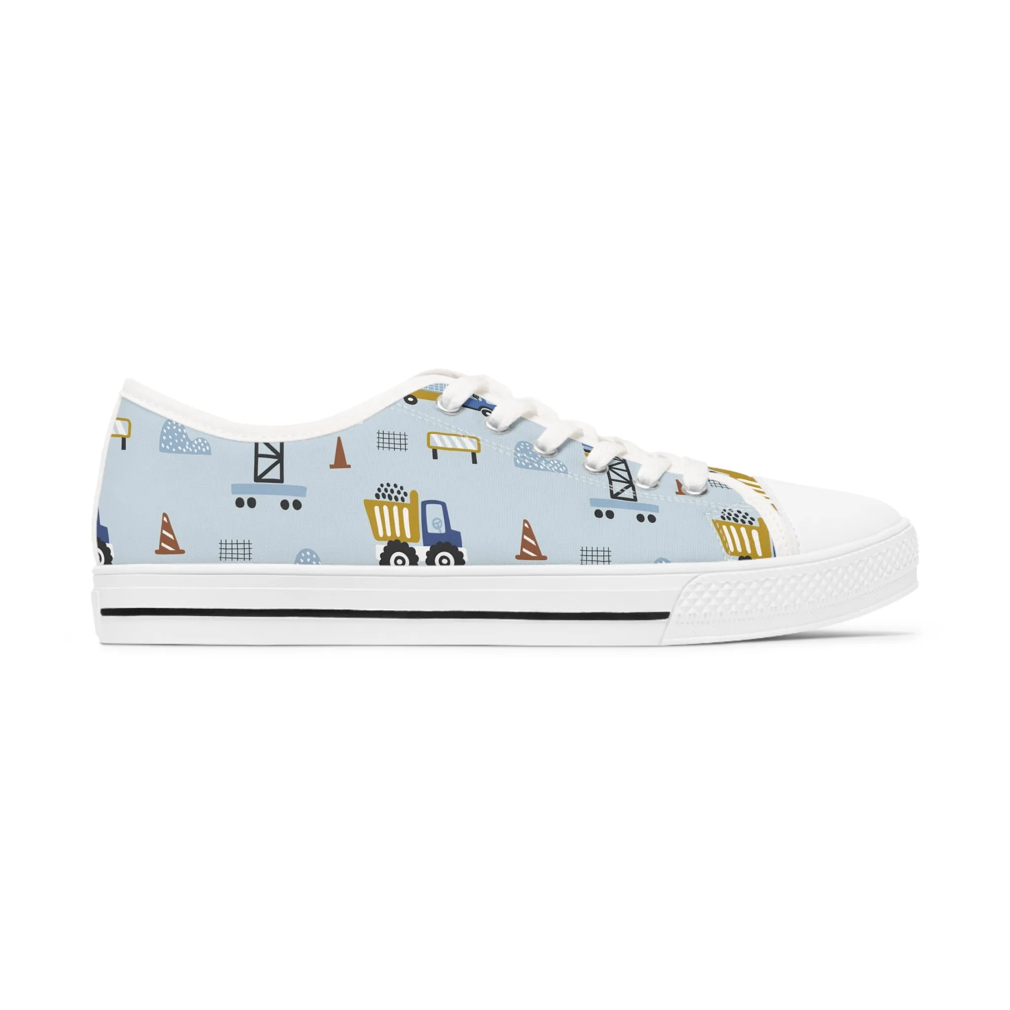 Dump Truck Women's Low Top Sneakers