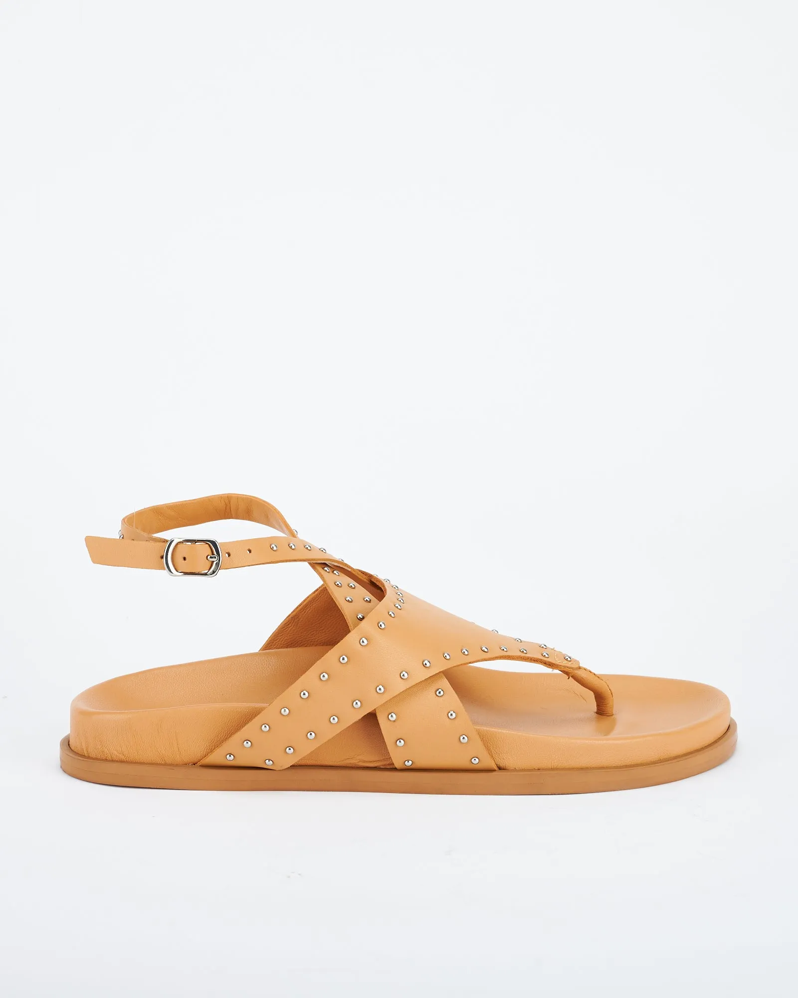 Faust Footbed Tan/Silver