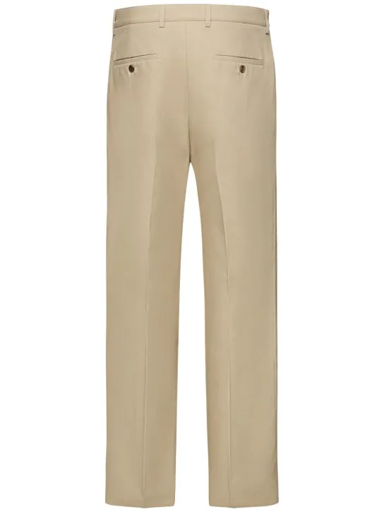 Ferragamo   Cotton canvas pants 