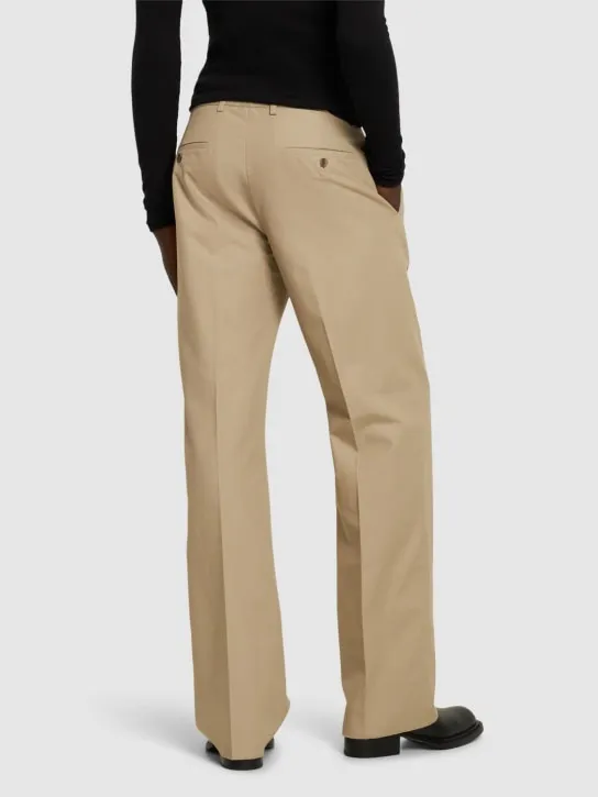 Ferragamo   Cotton canvas pants 