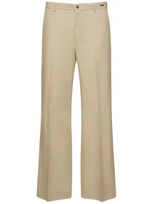 Ferragamo   Cotton canvas pants 