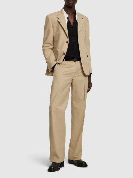 Ferragamo   Cotton canvas pants 