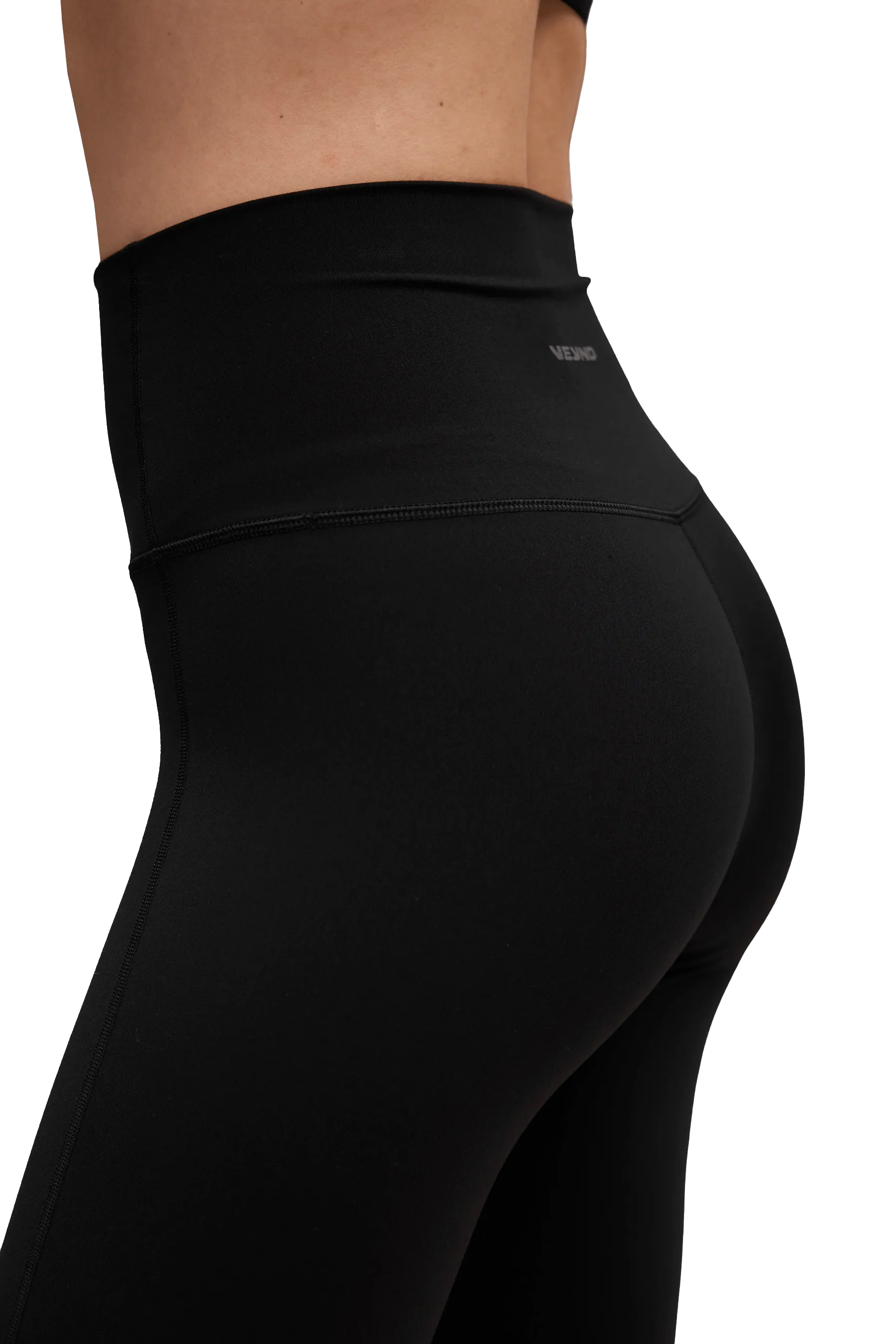 FLARED LEGGINGS - Black