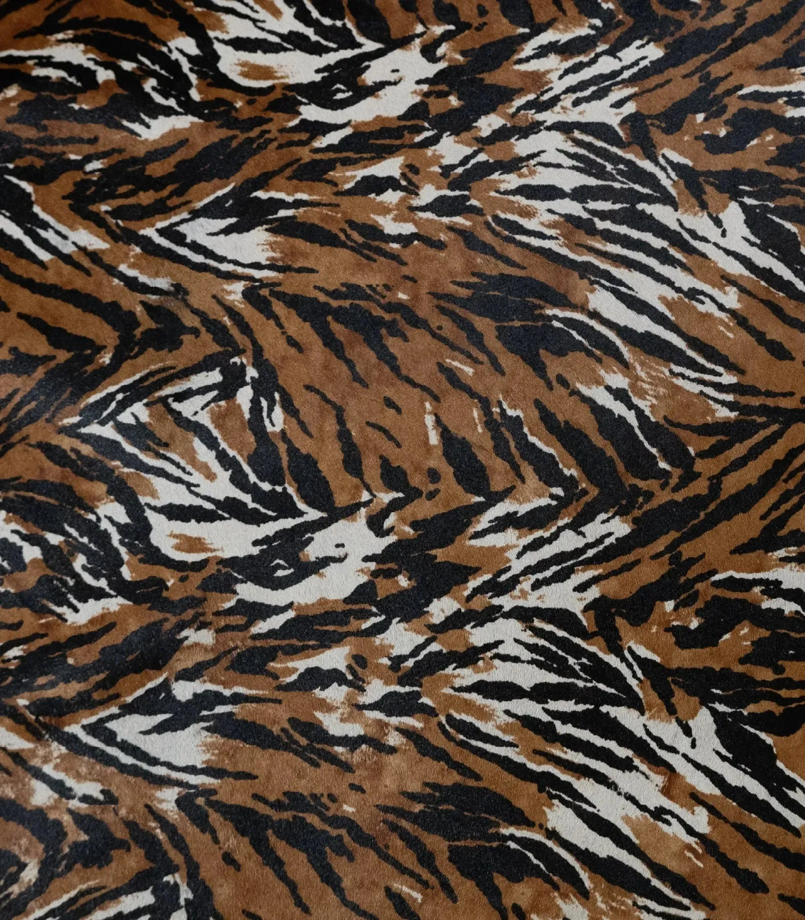 Hair-On Tiger Print Cowhide